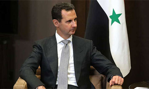El presidente sirio, Bashar al Assad Presidente sirio denuncia planes divisionistas de Estados Unidos